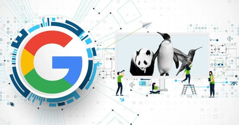 دسته بندی الگوریتم های گوگل
