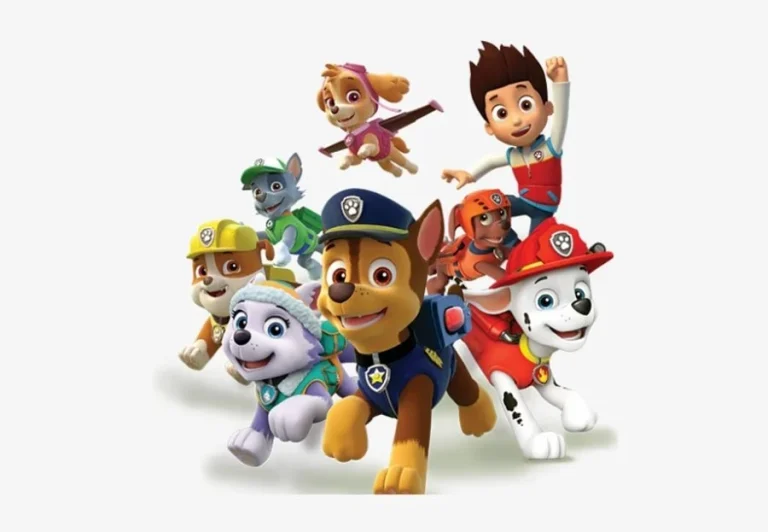 paw patrol شخصیتهای گشت پنجهای