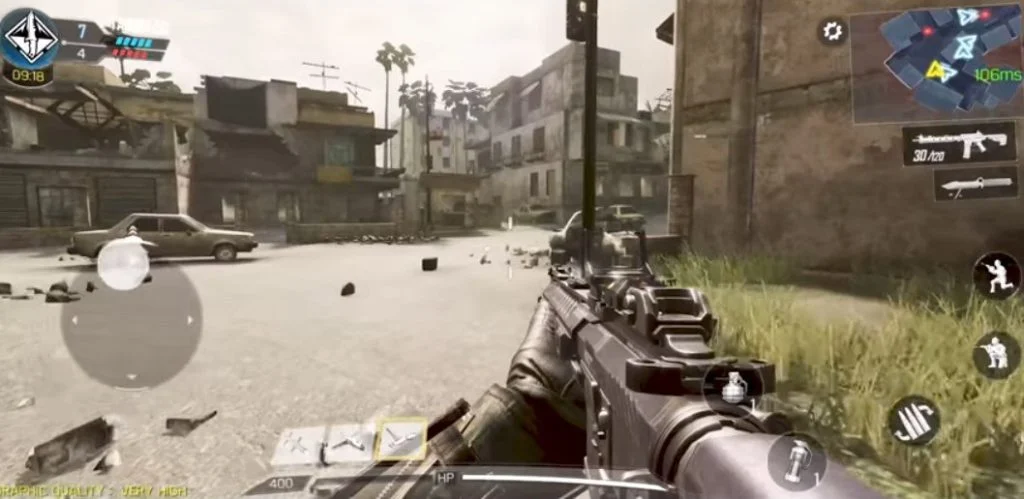 How to change the buttons in Kalaf Duty Mobile