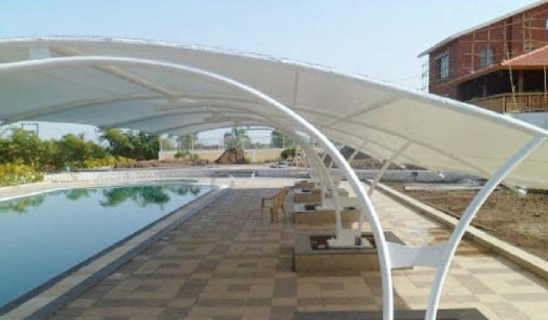 The difference between a pool canopy and a tunnel canopy