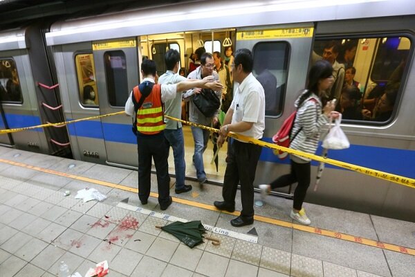 ۴ نفر در حمله با چاقو در متروی تایوان زخمی شدند - خبرگزاری مهر | اخبار ایران و جهان