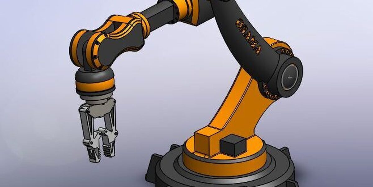 فروش ۴۰ بازوی رباتیک هوشمند حمل بار ایران‌ساخت امکان حرکت دورانی بدون‌محدودیت