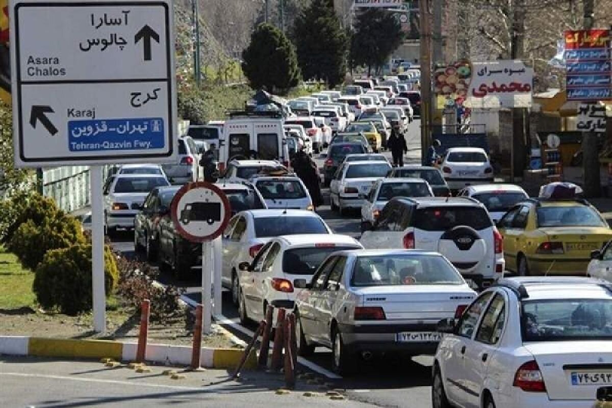 محدودیت‌های ترافیکی؛ از مسدودیت جاده چالوس تا ممنوعیت تردد موتور - خبرگزاری مهر | اخبار ایران و جهان