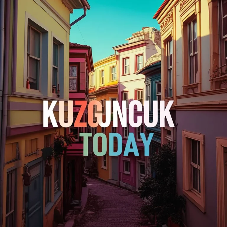 محله کوزگونجوک امروز