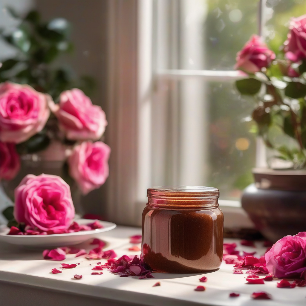 ویژگی های ژل اسکراب شستشوی بدن عصاره قهوه ویکتوریا رز